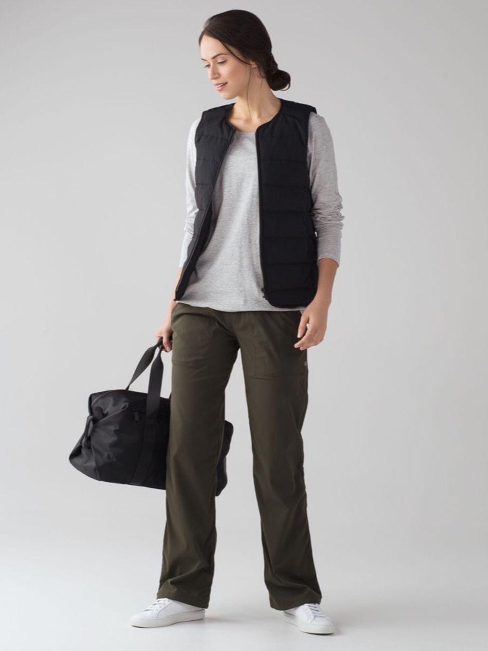 Lululemon Dance Studio Pant III *Unlined 32" Dark Olive Size 2 XS Mid-Rise